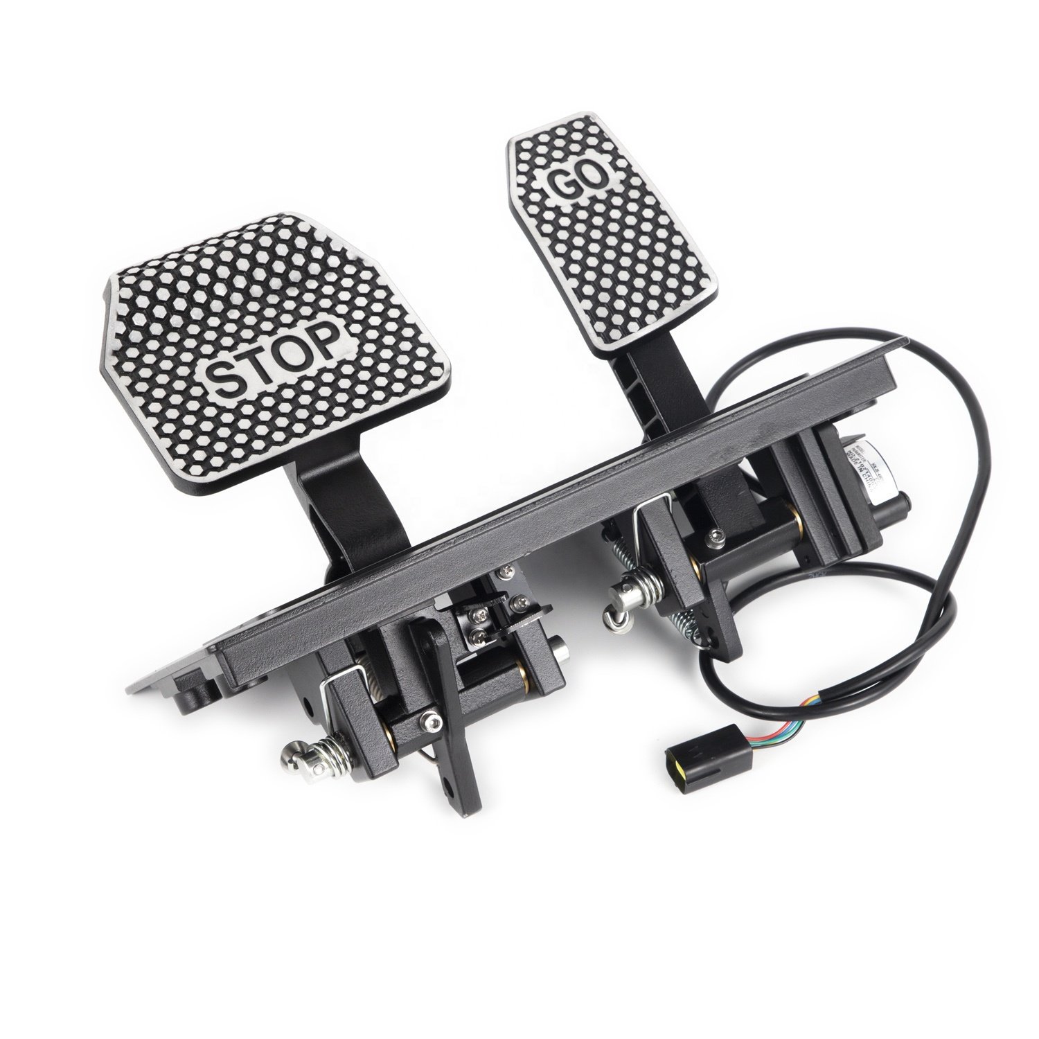 Best-selling Manufacturers 0-5V Electric Go-stop Function Accelerator Brake Double Pedal Suitable for Electric Golf Cart Minibus
