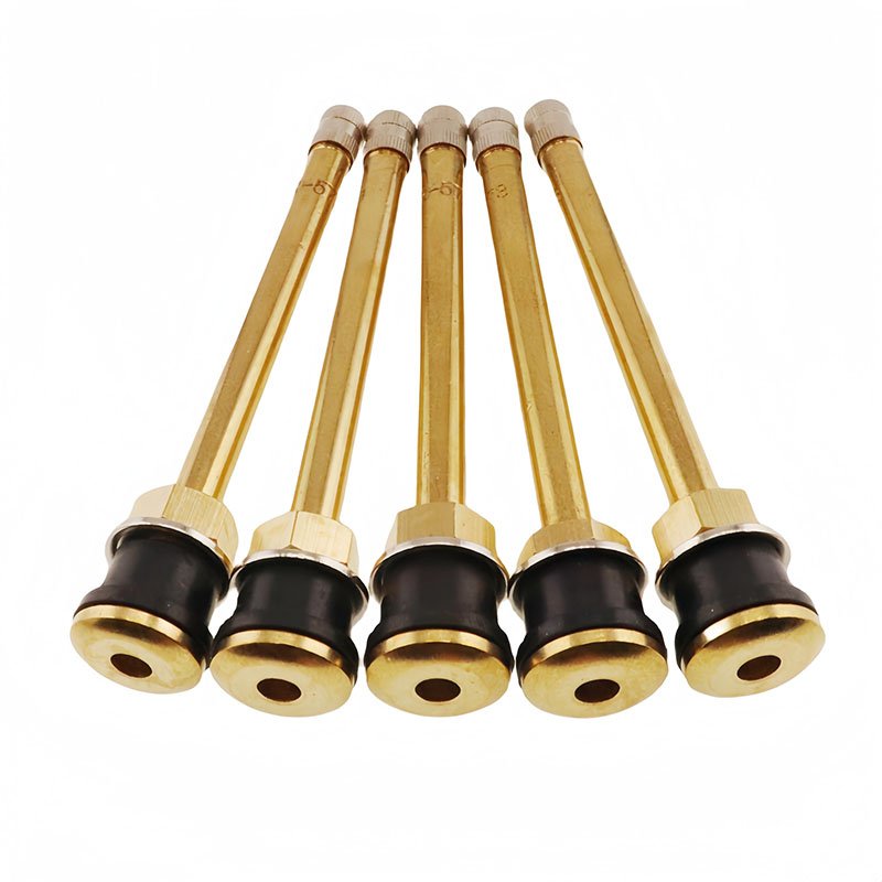 Tr570, Tr571, Tr572, Tr573, Tr574 Tubeless Tyre Metal Clamp-in Tire Valves for Truck and Bus