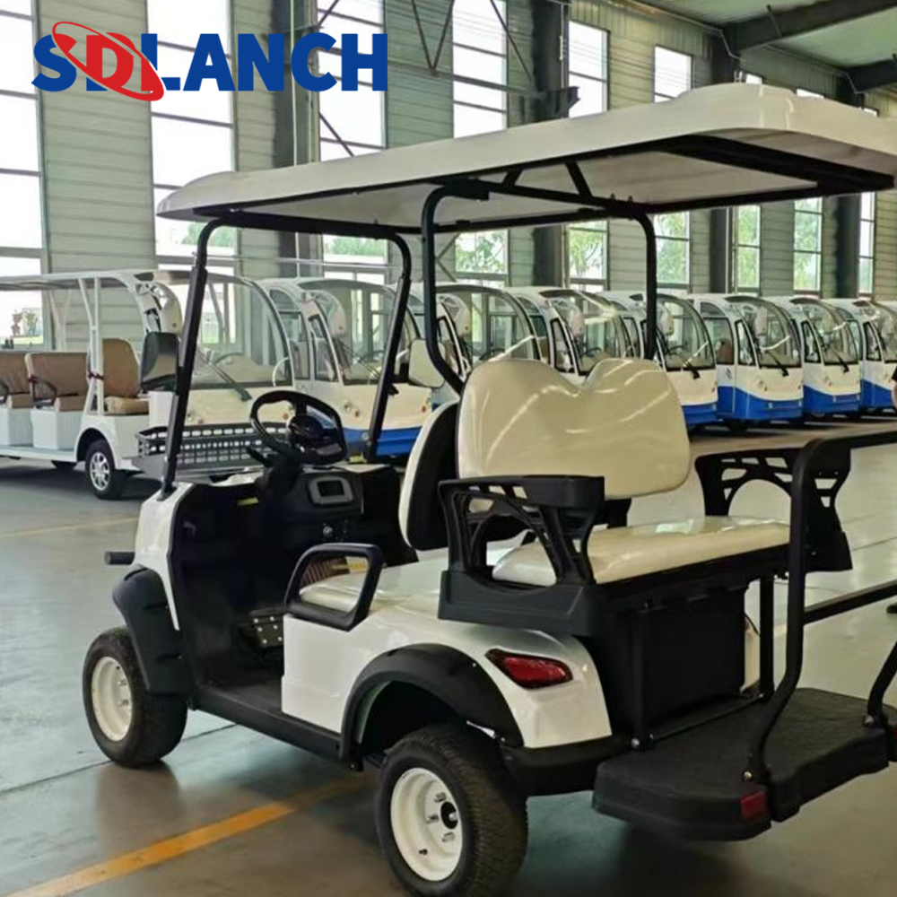 Electric Golfcart Off-road Safari Car 4 6-seater72v Golf Cart Custom Tour Electric Shopping Cart Sale at Discounted Prices