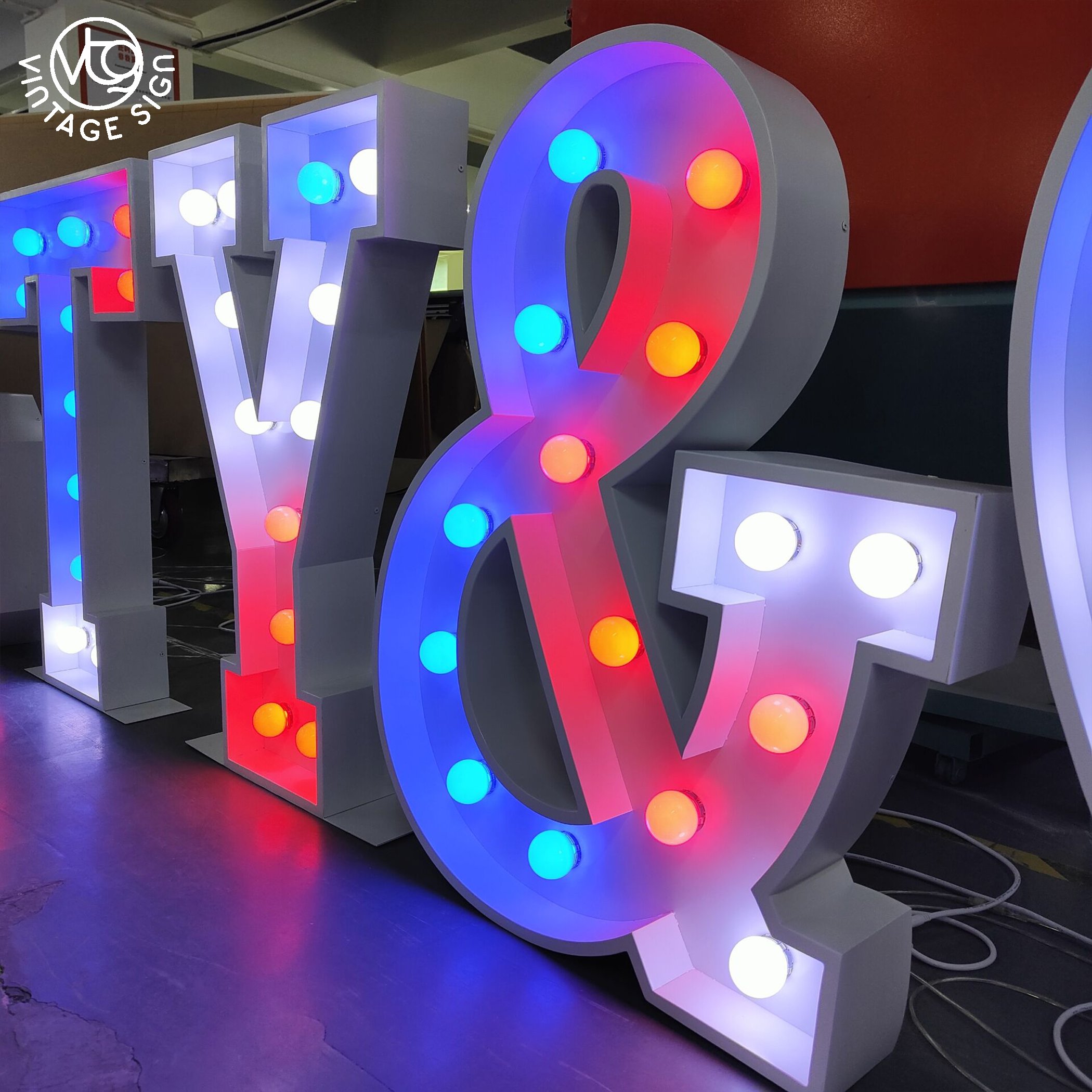 Big Letter Signs Marquee Large Led Numbers Tall 4ft Marquee Sign Free Stand Light up Building Giant Letters
