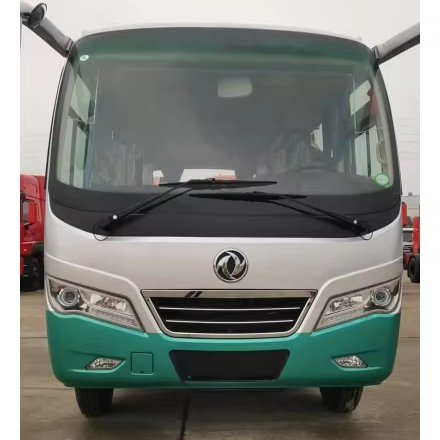 China 19 Seats New Mini Bus Dongfeng Front Engine Road Bus/Luxury Coaster Coach Bus/Passenger Mini Buses for Sale
