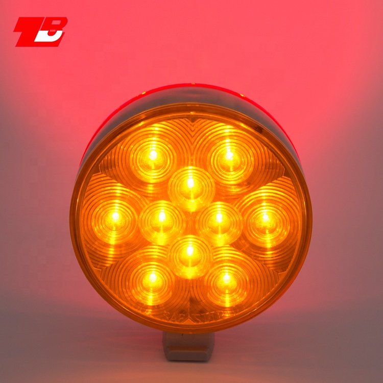 Amber Light Round Led Turn signal Rear Lights for Buses Truck