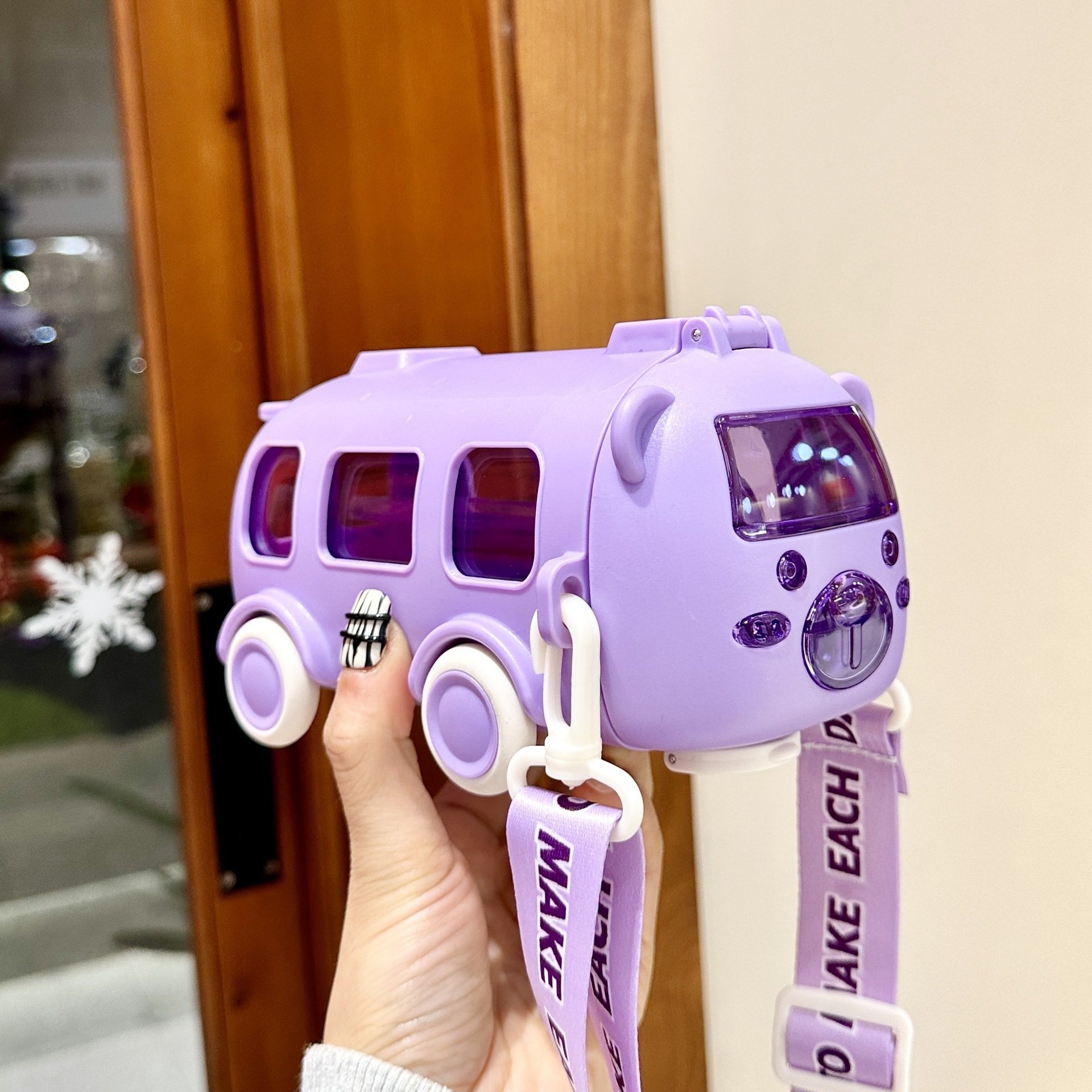 500Ml Creative Submarine Shape Tritan Water Bottle Cute Space Capsule 3D Doll Water Bottles Cute Children's Insulation Cup