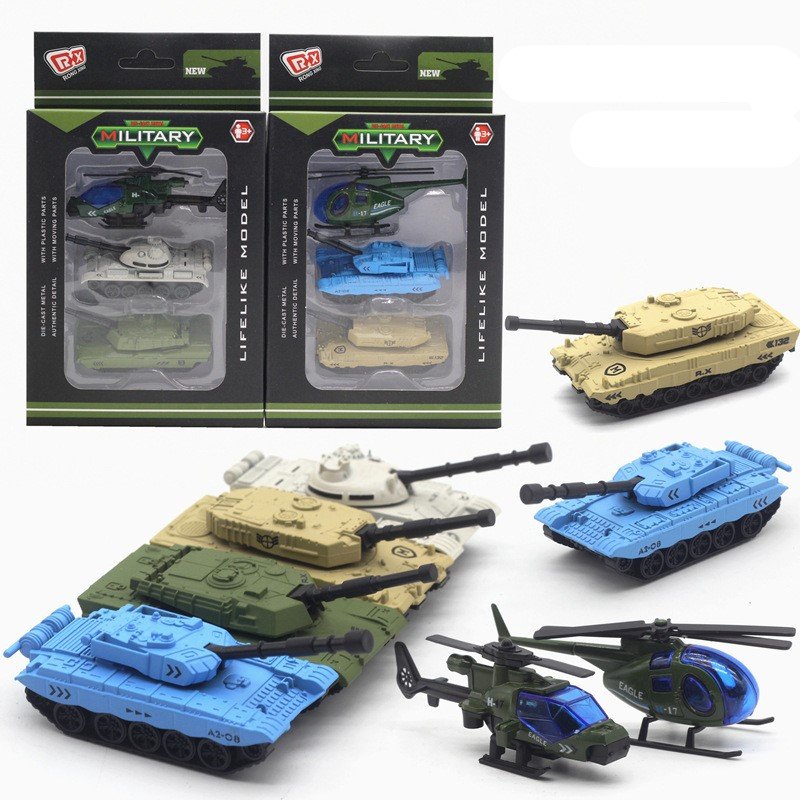 6 Sets of Alloy Engineering Vehicle Color Single Window Box Gashapon Machine Fire Truck Car Toy Car Model