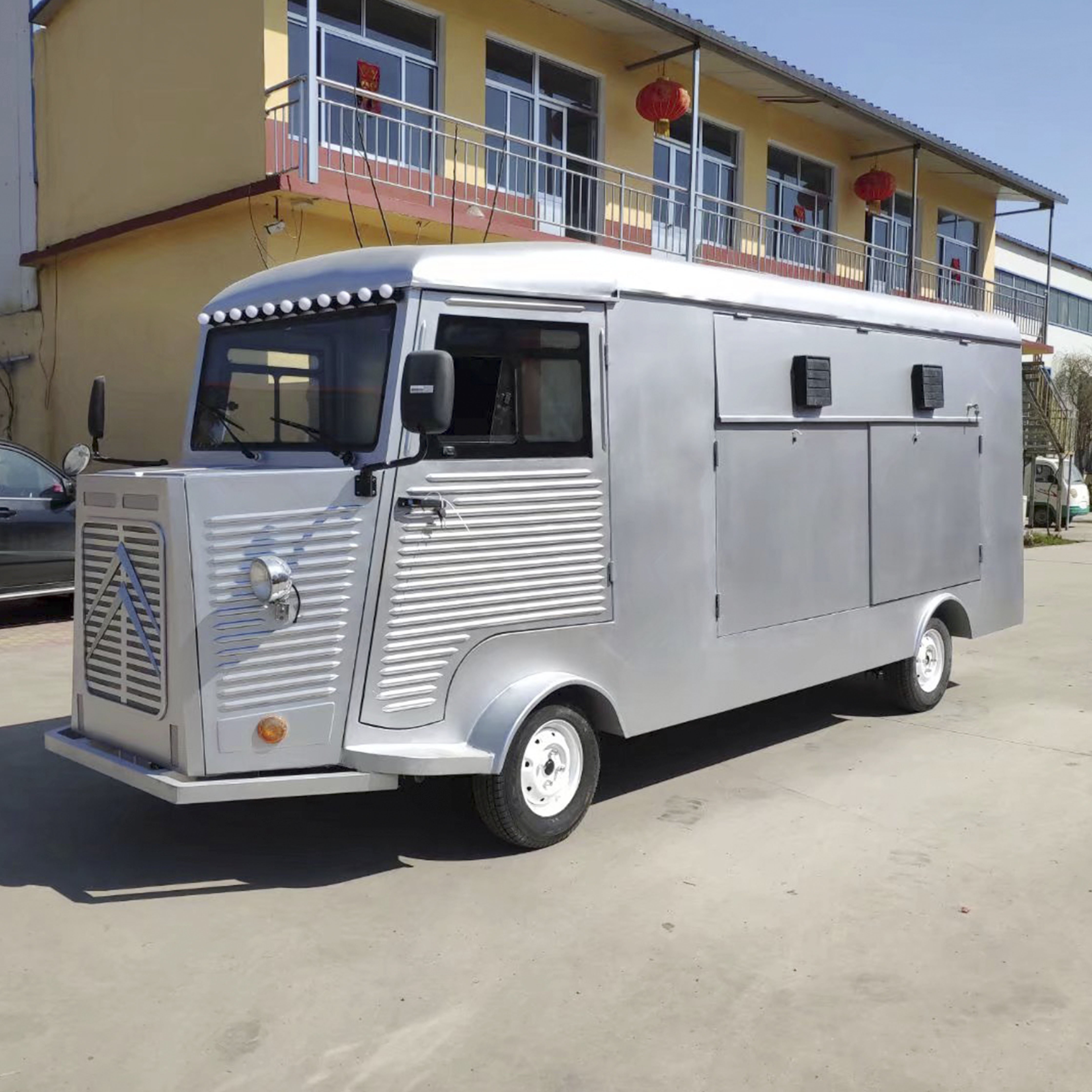 Latest Best Product in Industry 2 Story Mobile bar Trailer Food caravan High Quality New Design Food Trailer