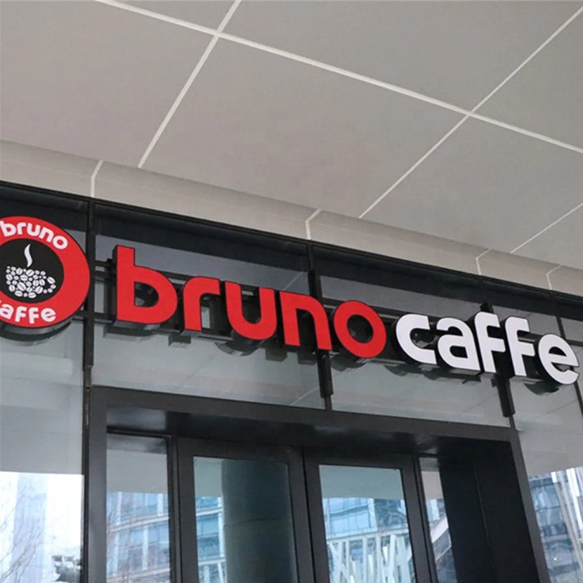 Outdoor Store Front Building logo Retail Storefront Outside Signage Outdoor 3d Shop Sign Channel Letter Sign logo Sign Outdoor