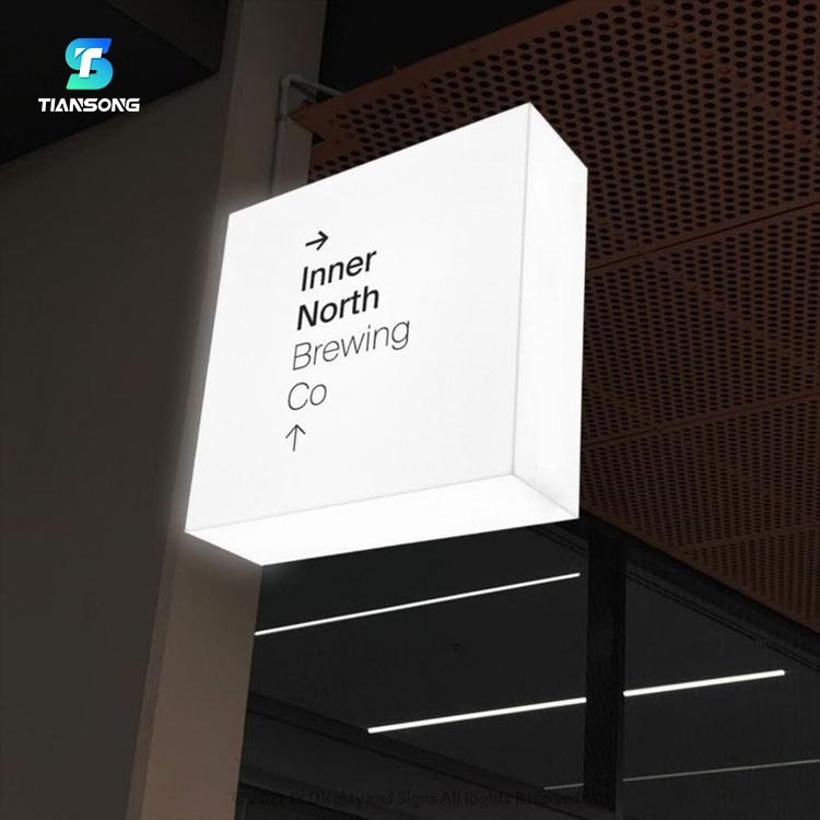 Customized Whole Luminous Acrylic Light Box Advertising Led Signboard Lightbox for Shop