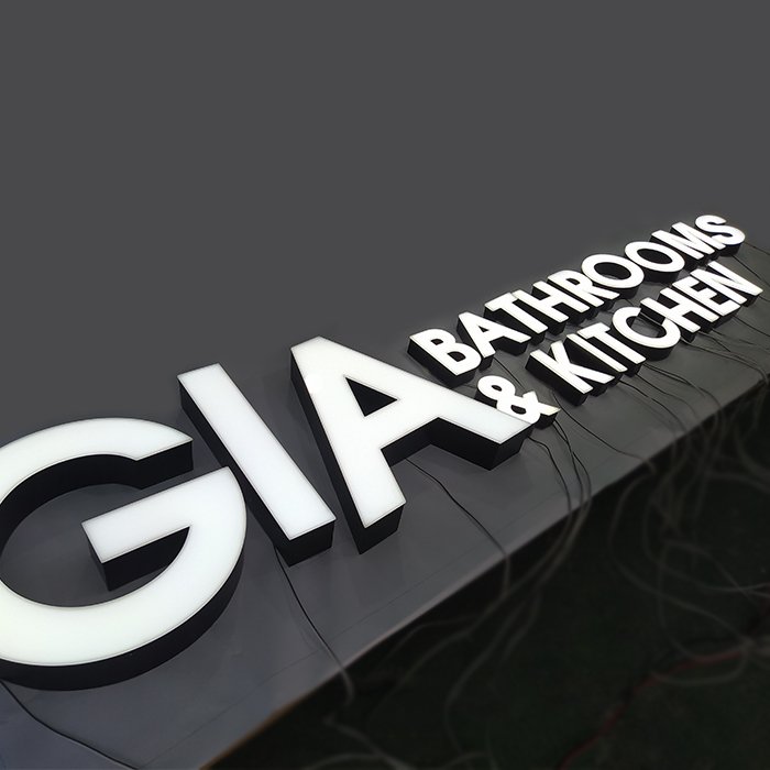 Custom Front Lighting Electronic Sign Outdoor Sign Board Designs Samples for Shop
