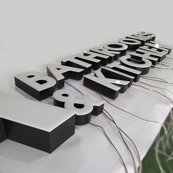 Custom Front Lighting Electronic Sign Outdoor Sign Board Designs Samples for Shop