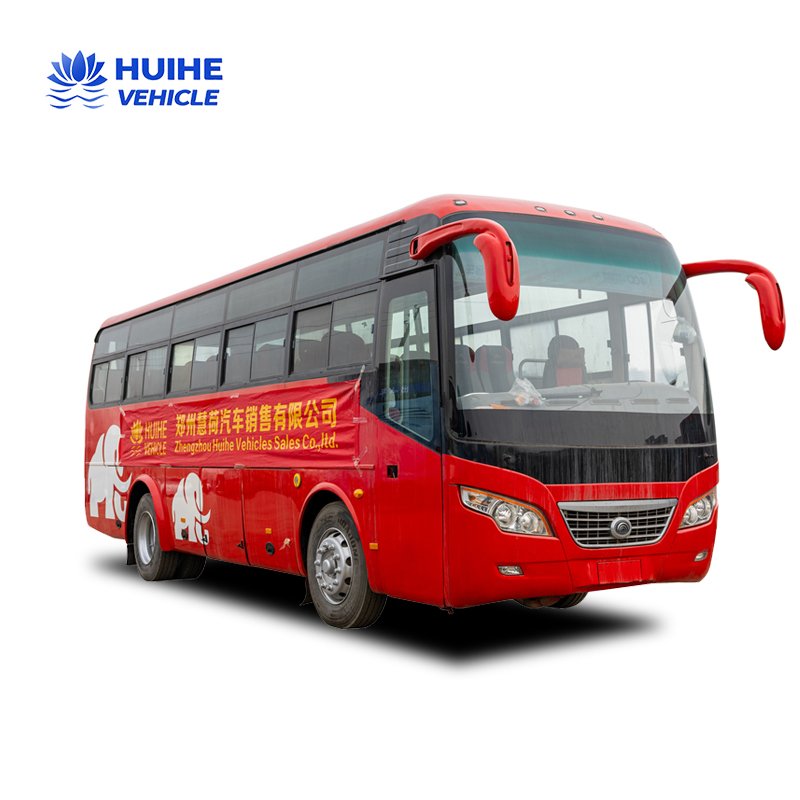 China Second-Hand 30-35 Seat Diesel Coach Bus Euro 3 Used Bus in China for Sale