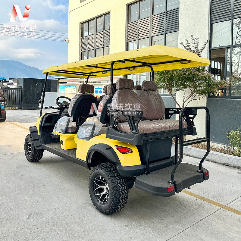 2 4 6 8 Seater Street Legal Sightseeing Bus Gasoline Golf Carts for Adults Hunting Off-Road with 2 Stroke Engine