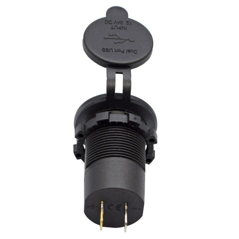 12 V 24 V Quick Charger Dual QC 3.0 and TYPE C QC 4.0 Fast Charger USB Socket for Marine of Road Car Bus