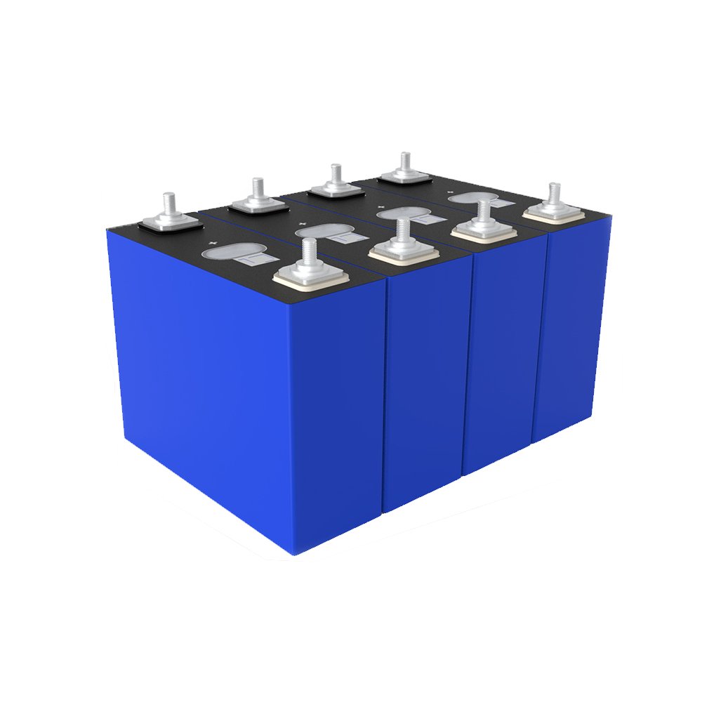 Lifepo4 3.2V 100Ah Prismatic Lithium Battery Cell With Stud/nut/bus-bar and 100A BMS