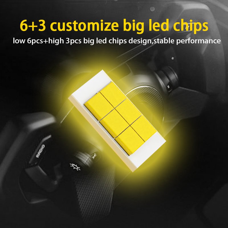 SANVI New Gold F50 3 Inch Bi LED Projector Lens Headlight 115w Per Set 5500k Car Accessories Low Price Top Quality Factory
