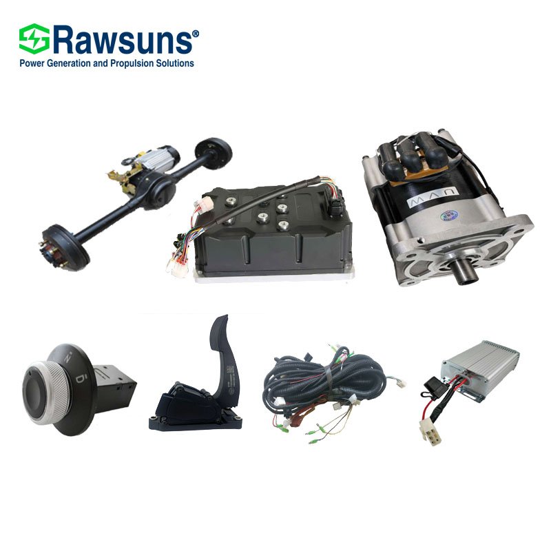15kw 55kw Electric Motor Low Speed Ev Car Conversion Kit Electric Engine for Tour Bus/golf Cart/ Fork Lift