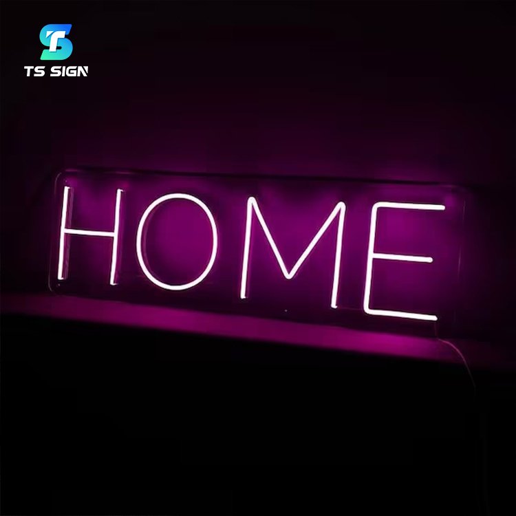 Fast Delivery No MOQ Acrylic Led Neon Alphabet Sign Great Price Small Flex Neon Lights