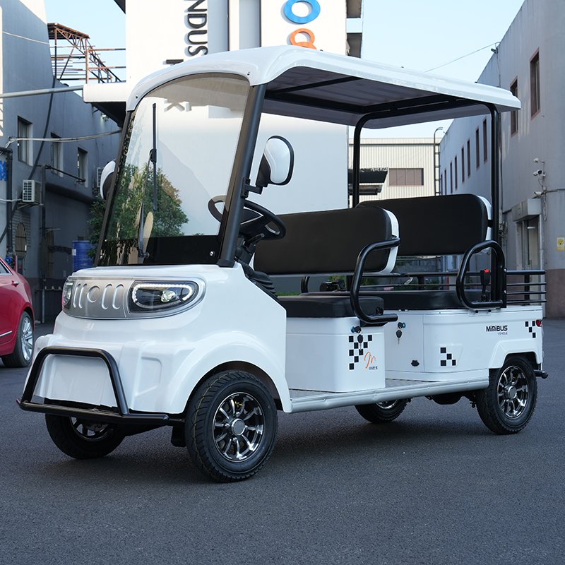 Minibus M8 New Electric Four-wheel Car with Shed for Elderly People's Commuting and Household Small Four Seater Electric Vehicle