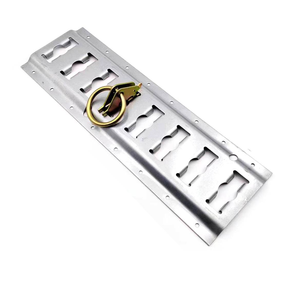Hot Sale Refrigerated Container Truck Accessories Logistic Cargo Control Horizontal Aluminum Galvanized E Track