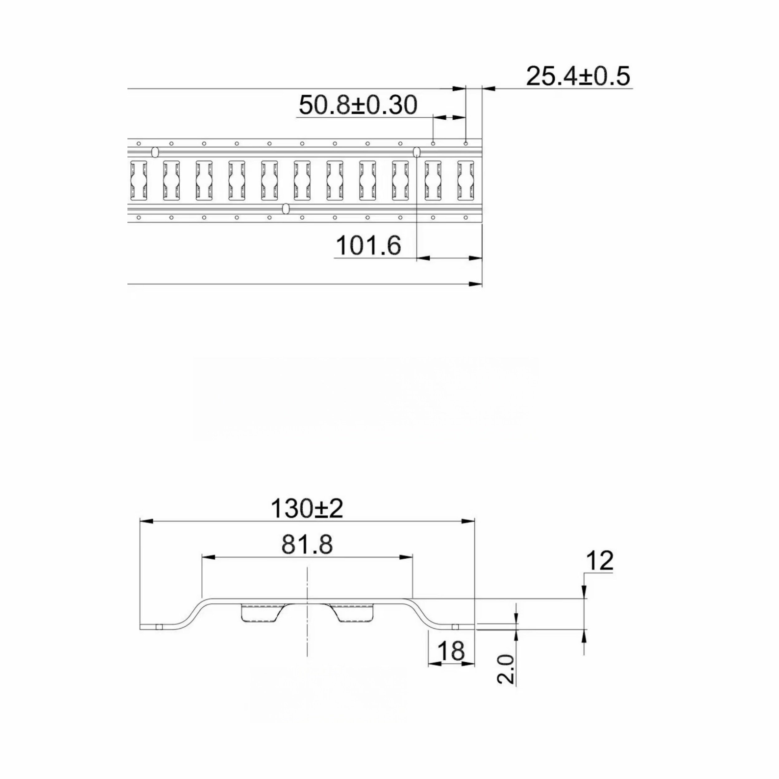 Hot Sale Refrigerated Container Truck Accessories Logistic Cargo Control Horizontal Aluminum Galvanized E Track