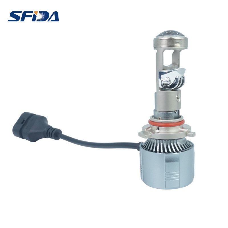 Mini LED Projector Lens Auto LED Headlight Bulb H7 H11 9005 9006 Front Fog Light Lens
