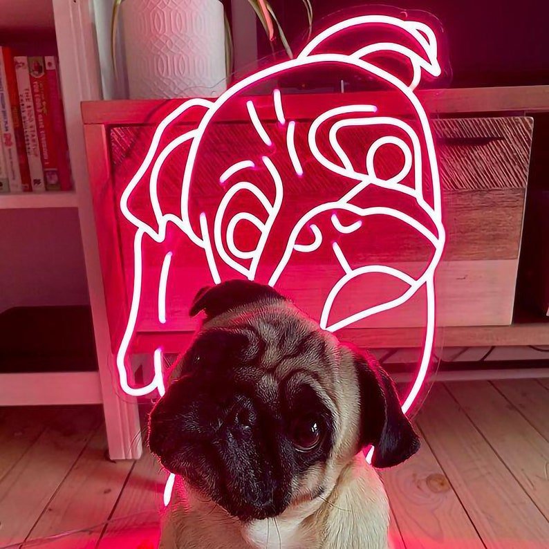 Creative Shop 12V Waterproof Restaurant Light Hot Dog Hamburger Pizza Animal Shape Signage LED Flex Custom Neon Sign