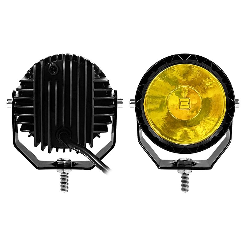 Super Bright 3.5 Inch Spot White Yellow LED Work Driving Head Fog Light for Car SUV Offroad Motorcycle ATV UTV BUS Truck 12-48V