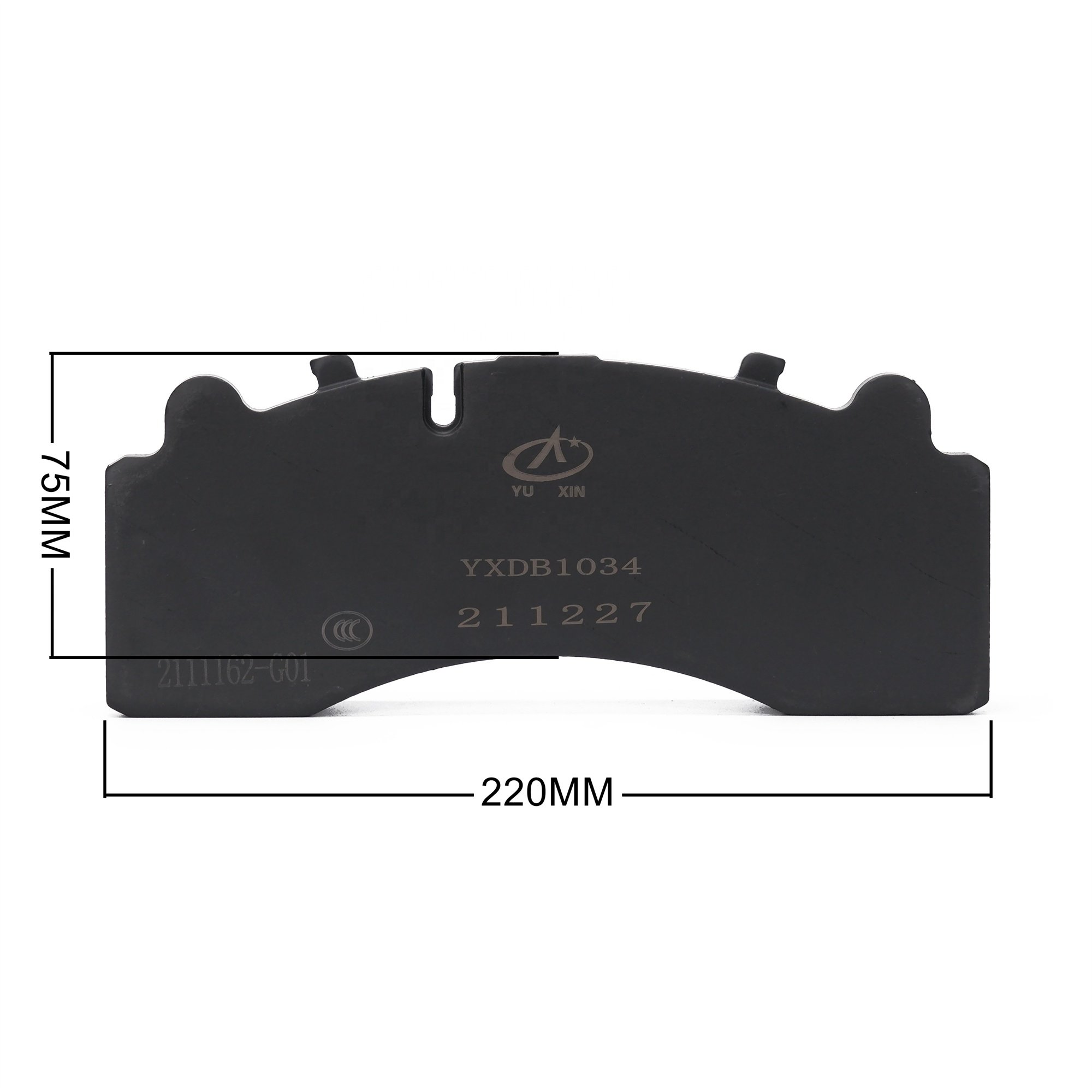 Oman and Delong Brake System Disc Brake YXDB1034 Semi Metallic Ceramic Auto Brake Pads