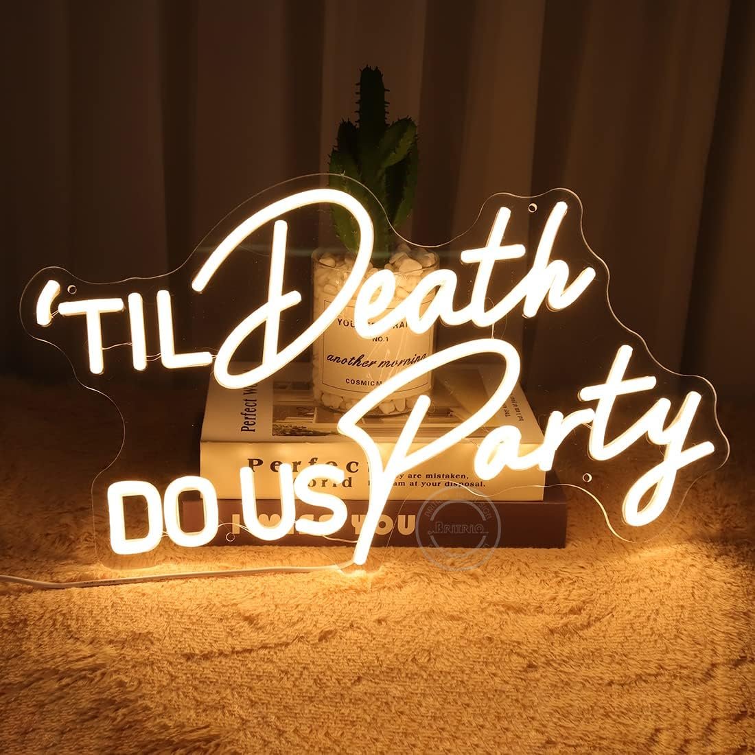Custom Wedding Neon Light Sign USB Powered Adjustable Brightness for Memorable Decorations