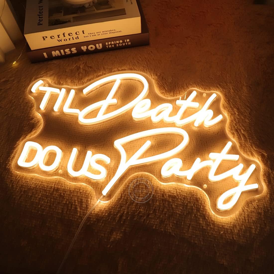 Custom Wedding Neon Light Sign USB Powered Adjustable Brightness for Memorable Decorations