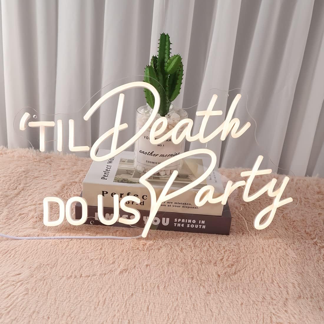 Custom Wedding Neon Light Sign USB Powered Adjustable Brightness for Memorable Decorations