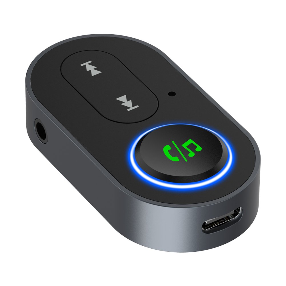 HOT Sales 9H Battery Life Wireless Bluetooth 5.1 Receiver for Home Stereo/ Wired Speaker/ Headphones Bluetooth Aux Adapter BR10