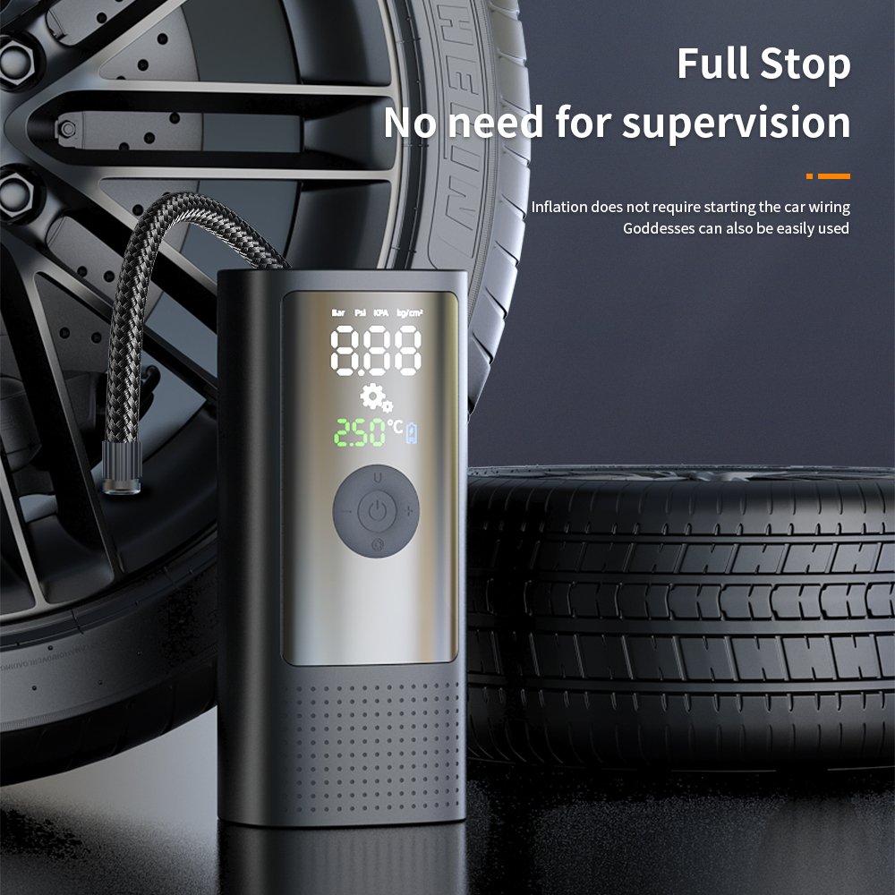 Portable Multi Function Bike Electric Pump Air Pump Battery 12v Cord Car Tyre Air Compressor Pump