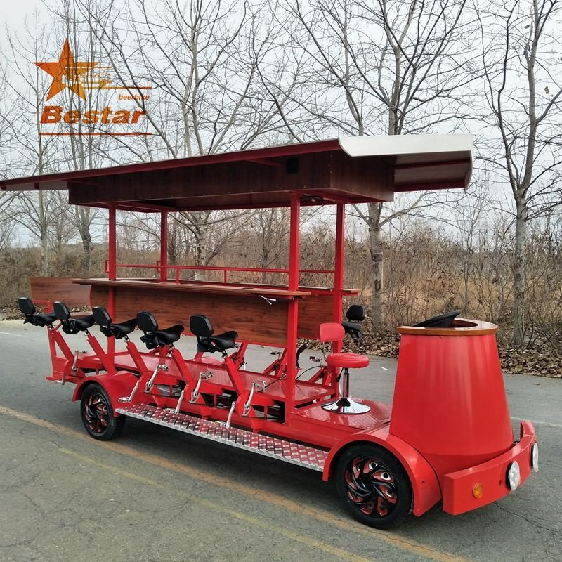 Brewery Tour Sale Pedibus Beer Bike Local City Park Pedal Bus Party Bike Cycle Boat Tours for Sale