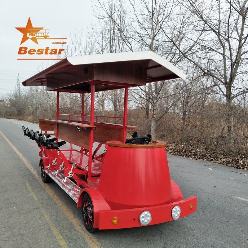 Brewery Tour Sale Pedibus Beer Bike Local City Park Pedal Bus Party Bike Cycle Boat Tours for Sale