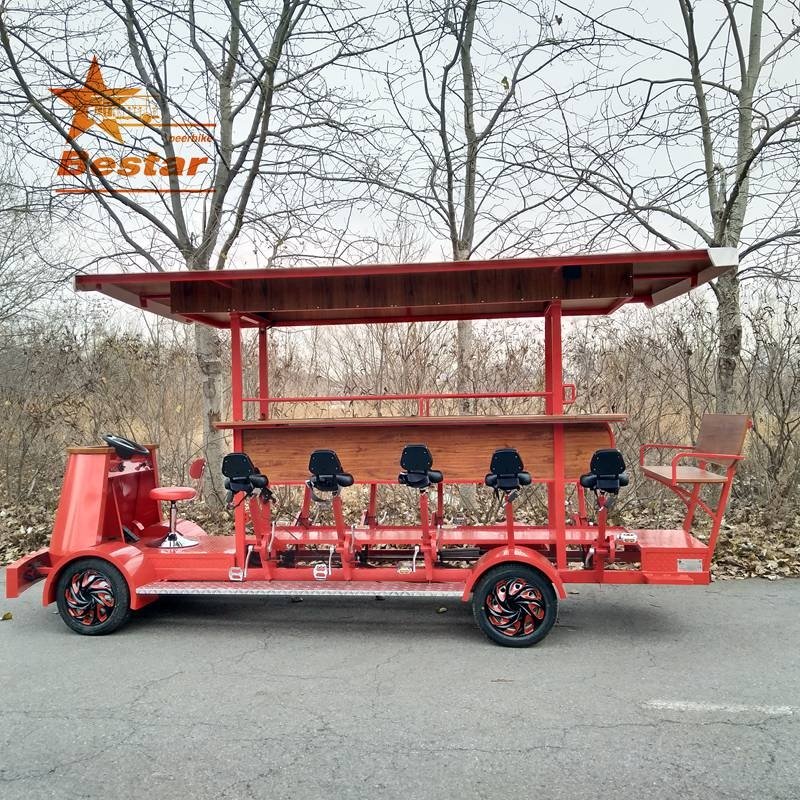 Brewery Tour Sale Pedibus Beer Bike Local City Park Pedal Bus Party Bike Cycle Boat Tours for Sale