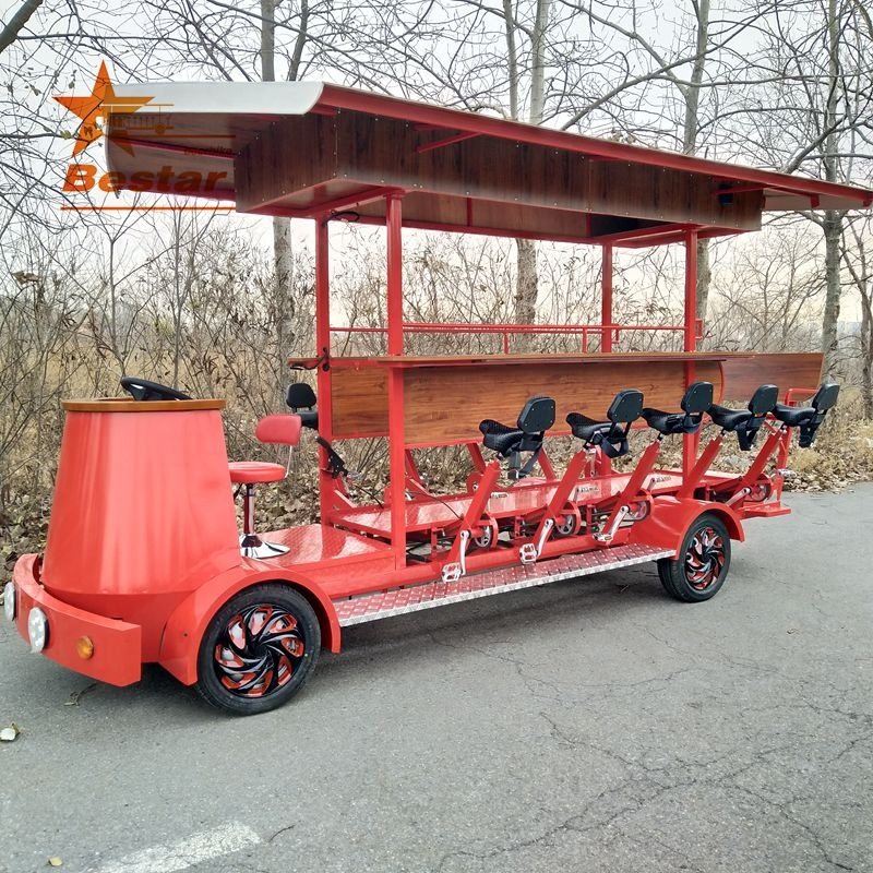 Brewery Tour Sale Pedibus Beer Bike Local City Park Pedal Bus Party Bike Cycle Boat Tours for Sale