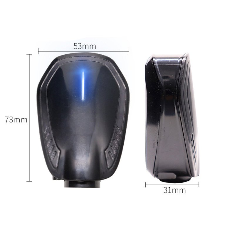 Yosovlamp F2 Car Welcome Light Wiring Free Automatic Induction Decorative Light Rechargeable Door logo Laser Projection Light