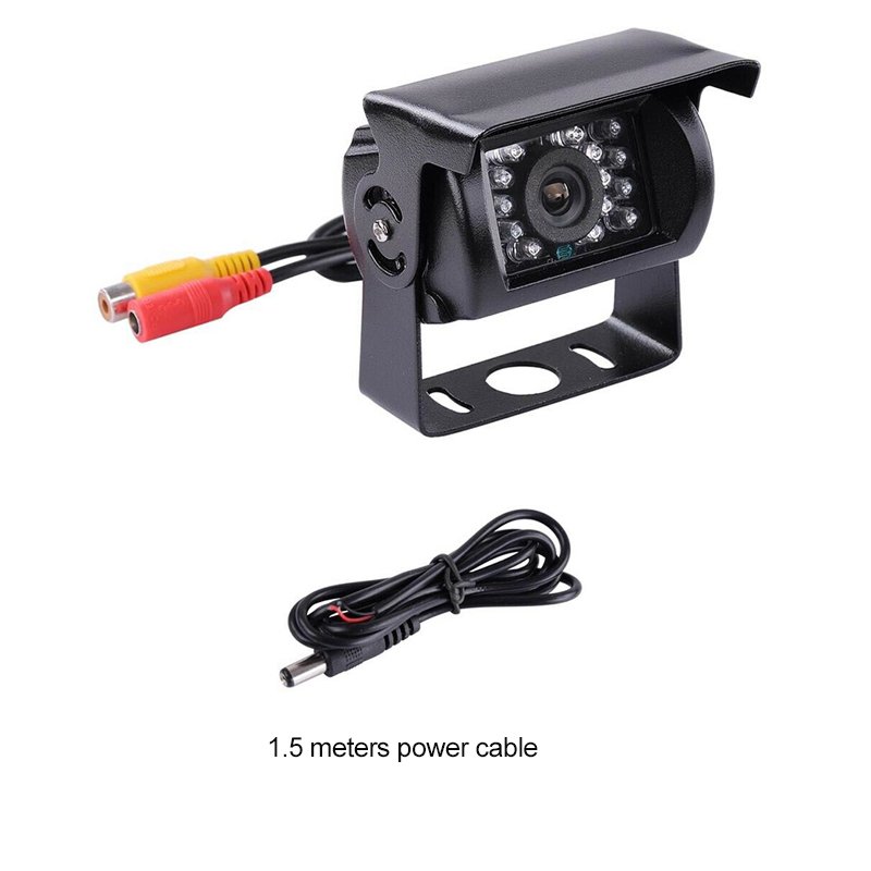Reverse Backup Camera HD Wide View Angle Universal Car Rear View Waterproof Night Vision Cam for Trailer Car Pickup Truck RV