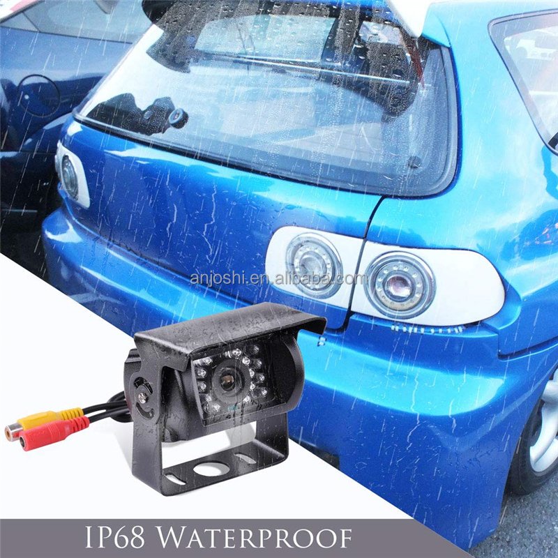 Reverse Backup Camera HD Wide View Angle Universal Car Rear View Waterproof Night Vision Cam for Trailer Car Pickup Truck RV