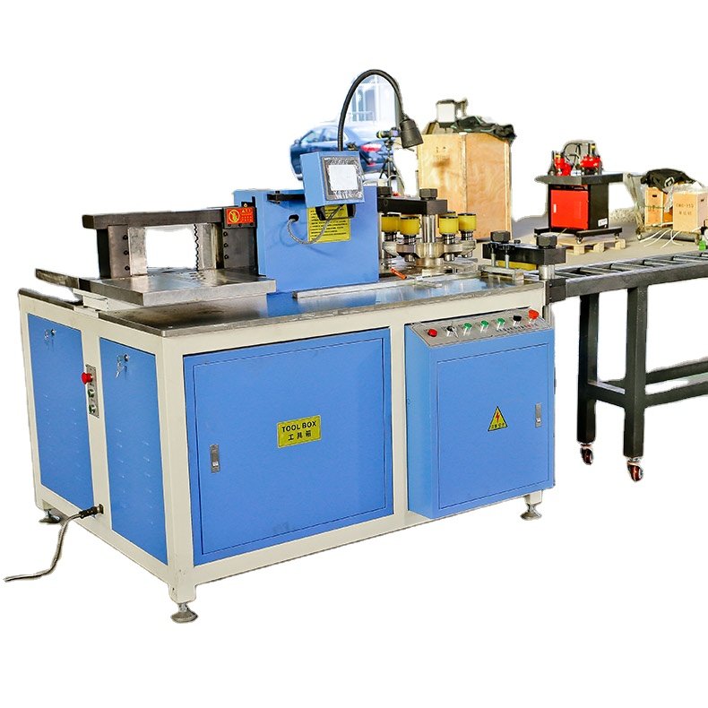 Bender Bus Bar Processor Busbar Process Machine Hydraulic Copper CNC Busbar Processing Machine Aluminum PLC Ocntrole Provided 15