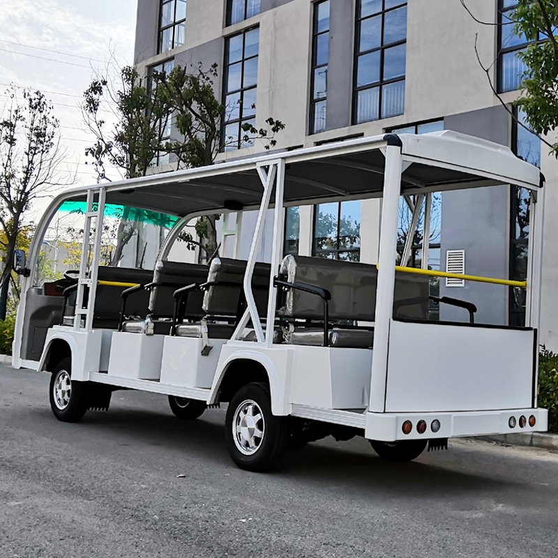 Competitive Price New Electric 14-Seater City Bus for Sale 72V Battery 5KW Motor with Curtis Controller EEC & DOT Certified