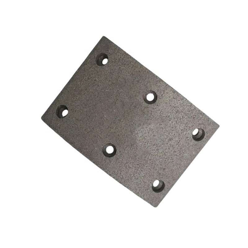 19246 High Quality Ceramic Brake Lining for DONGFENG Truck KINGLONG Bus EQ153 Real Wheel New Models Size 205*220*14.5MM
