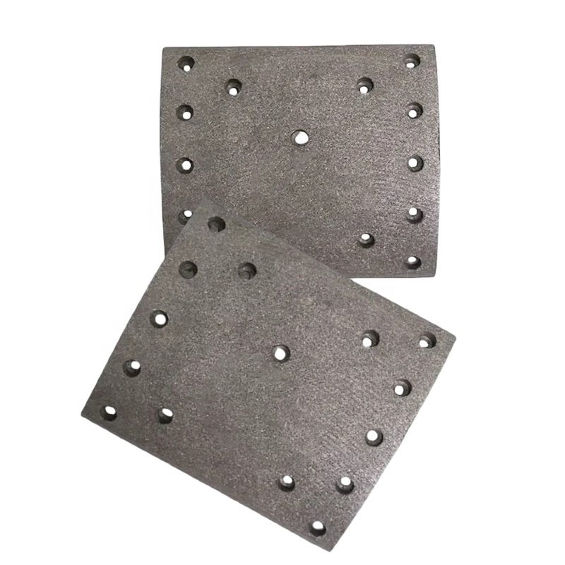 19246 High Quality Ceramic Brake Lining for DONGFENG Truck KINGLONG Bus EQ153 Real Wheel New Models Size 205*220*14.5MM