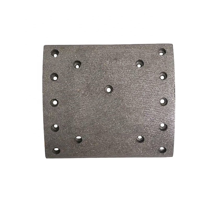 19246 High Quality Ceramic Brake Lining for DONGFENG Truck KINGLONG Bus EQ153 Real Wheel New Models Size 205*220*14.5MM