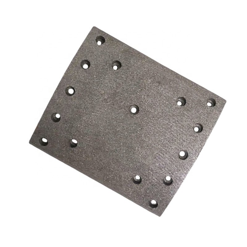 19246 High Quality Ceramic Brake Lining for DONGFENG Truck KINGLONG Bus EQ153 Real Wheel New Models Size 205*220*14.5MM