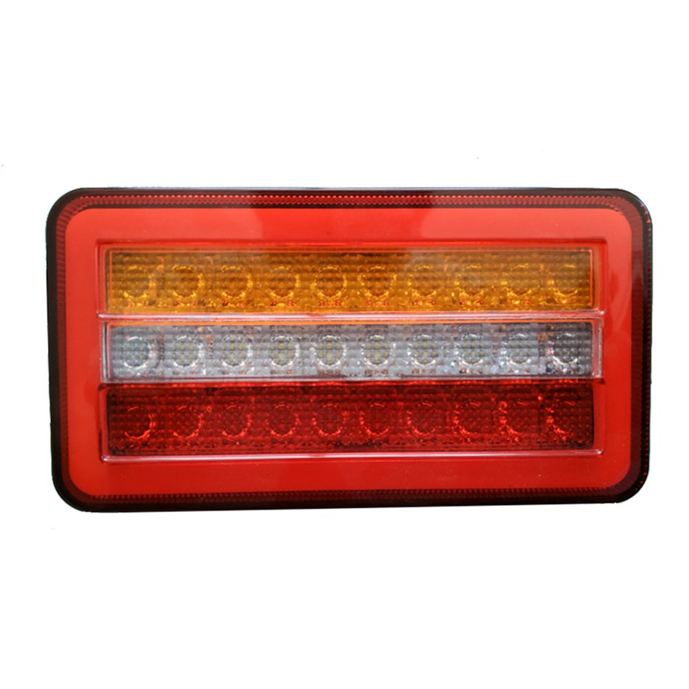 ECE R10 10-30v Tail Light Rear Position Red Truck Stops Turn Signal Led Reverse Light Led Combination Light for Truck Rv Bus