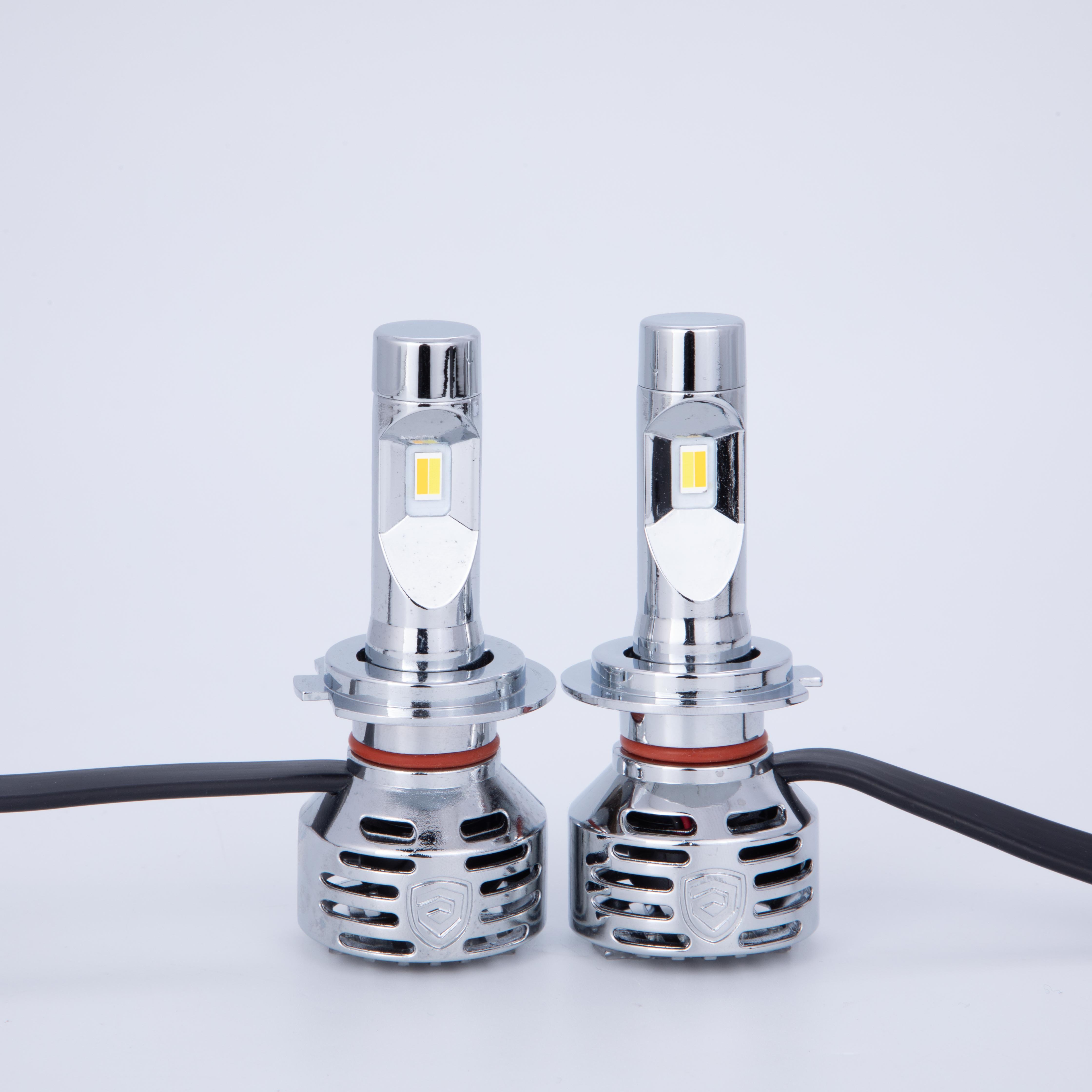 GPNE Universal Waterproof Car Led Head Light R2T Double Color 32W 12V Car Led Headlights