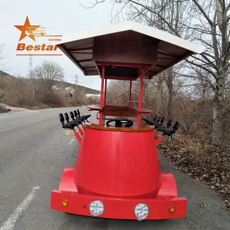 15 Cycling Passenger Electric Beach Beer Bike Party Bus