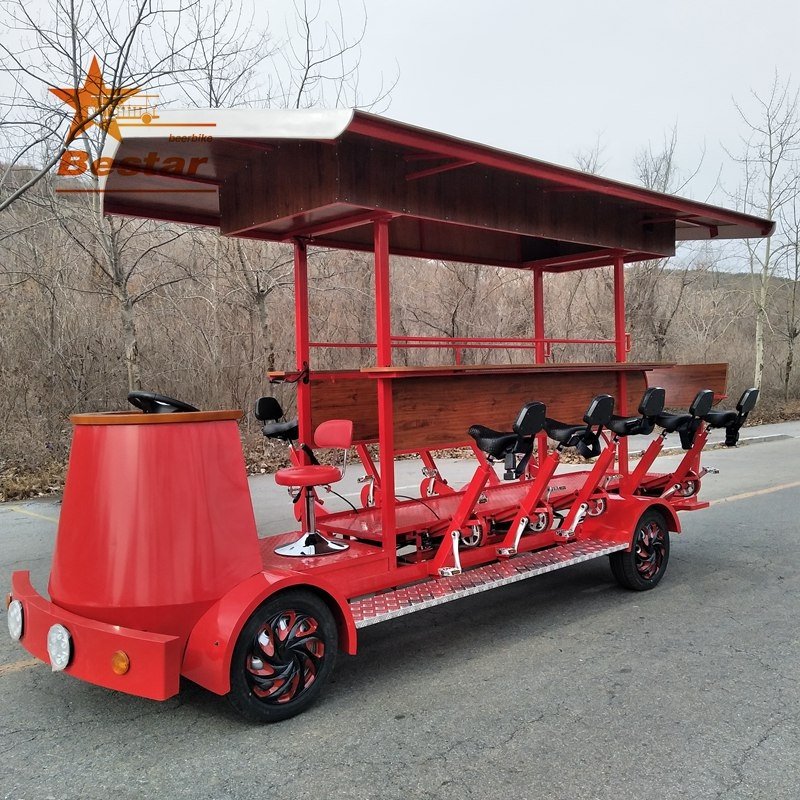 15 Cycling Passenger Electric Beach Beer Bike Party Bus