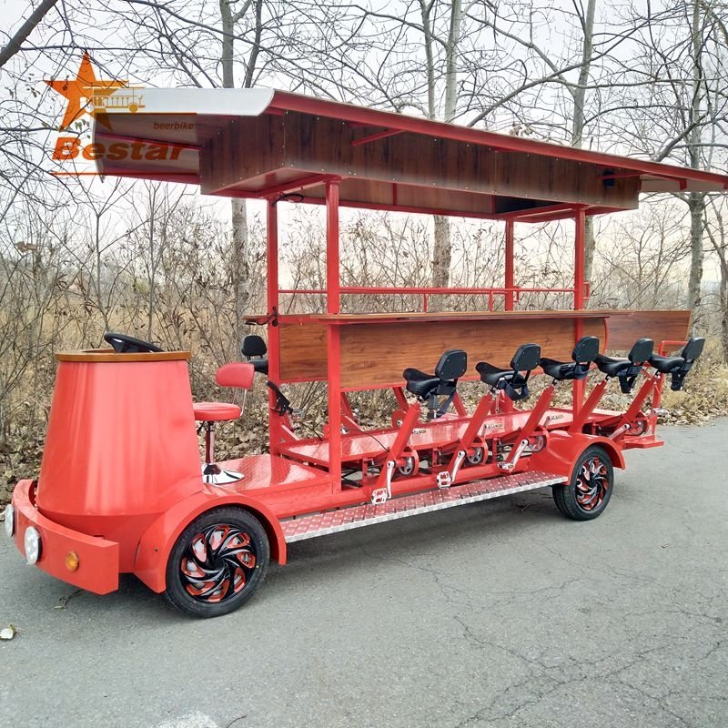 15 Cycling Passenger Electric Beach Beer Bike Party Bus